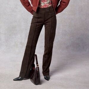 Rouje brown suede pants